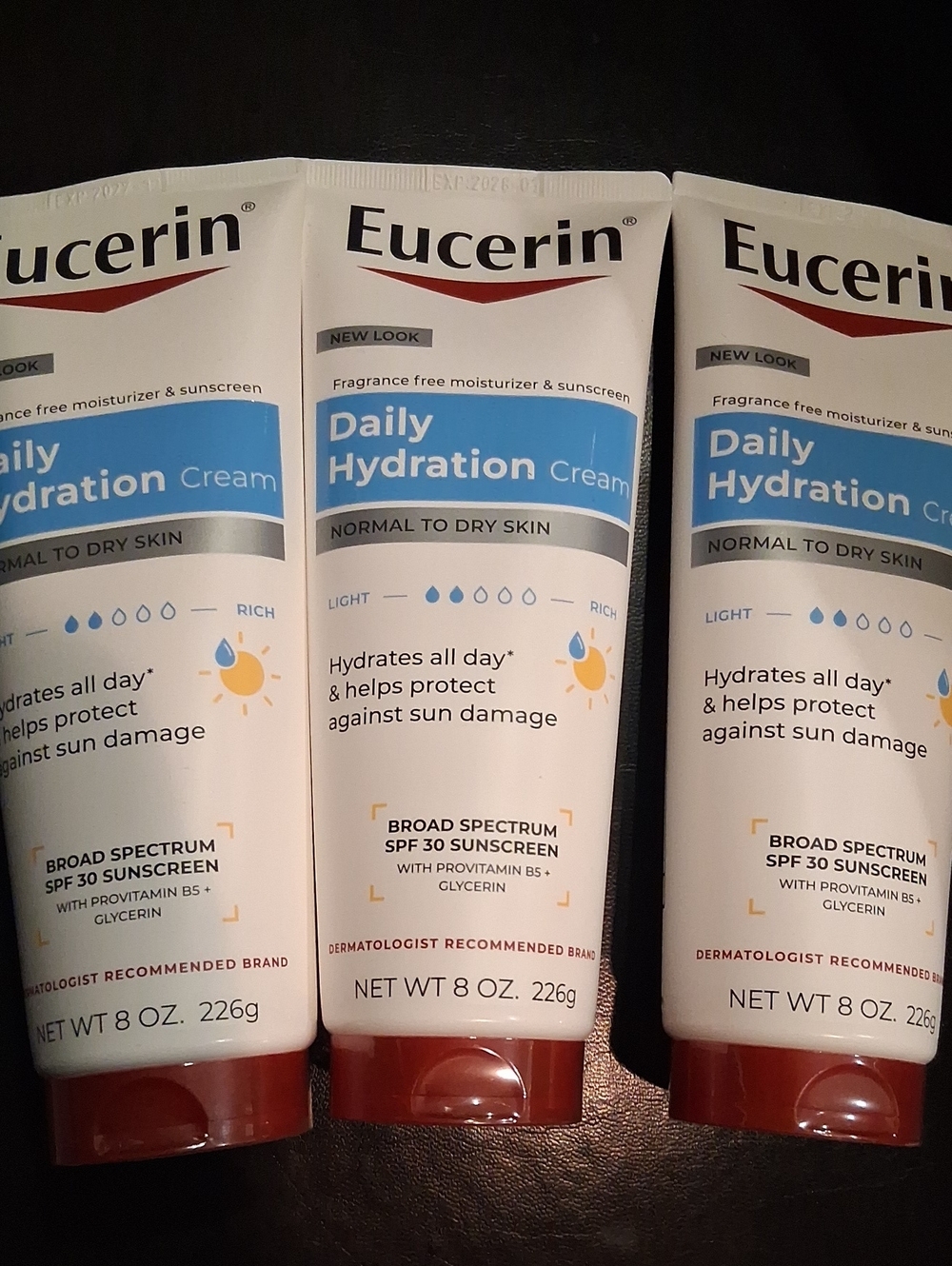 3 BN EUCERIN DAILY HYDRATION CREAM